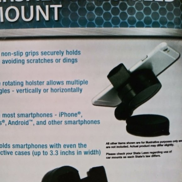 EdgeHome Universal Windshield Car Mount - Picture 11 of 12